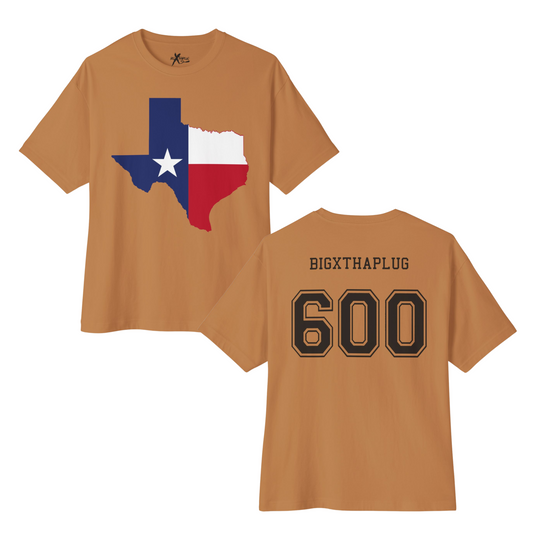 LIMITED ON TOUR RELEASE | The Biggest Texas State 600 T-shirt | Take Care Tour Merch - Bigxthaplug