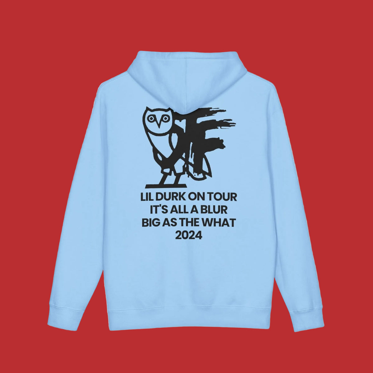 OTF Only The Family On Tour Hoodie | Big As The What Tour | Heavyweight Cotton (10z)