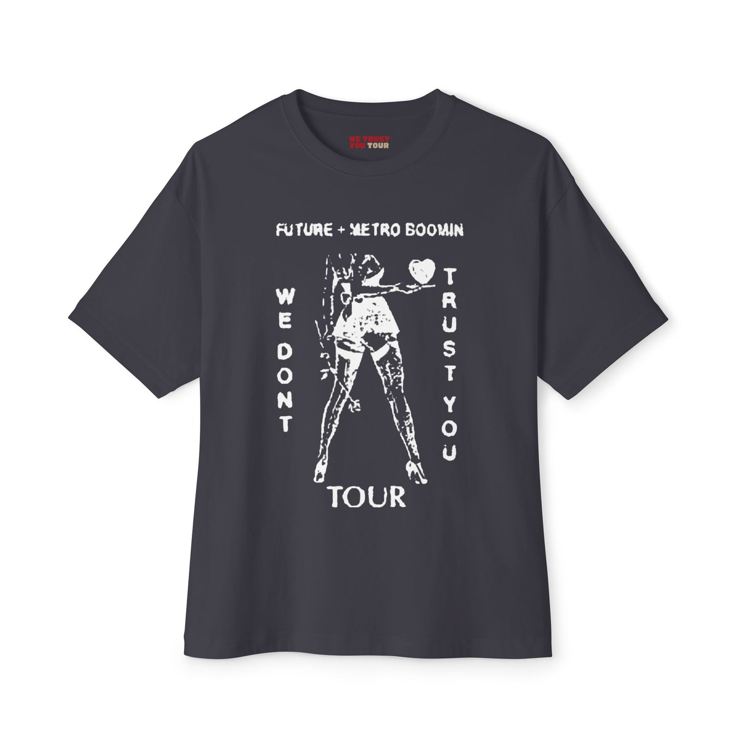 LIMITED ON TOUR RELEASE | WDTY Heartbreaker Tour Dates T-shirt (White Ink) | We Trust You Tour Merch