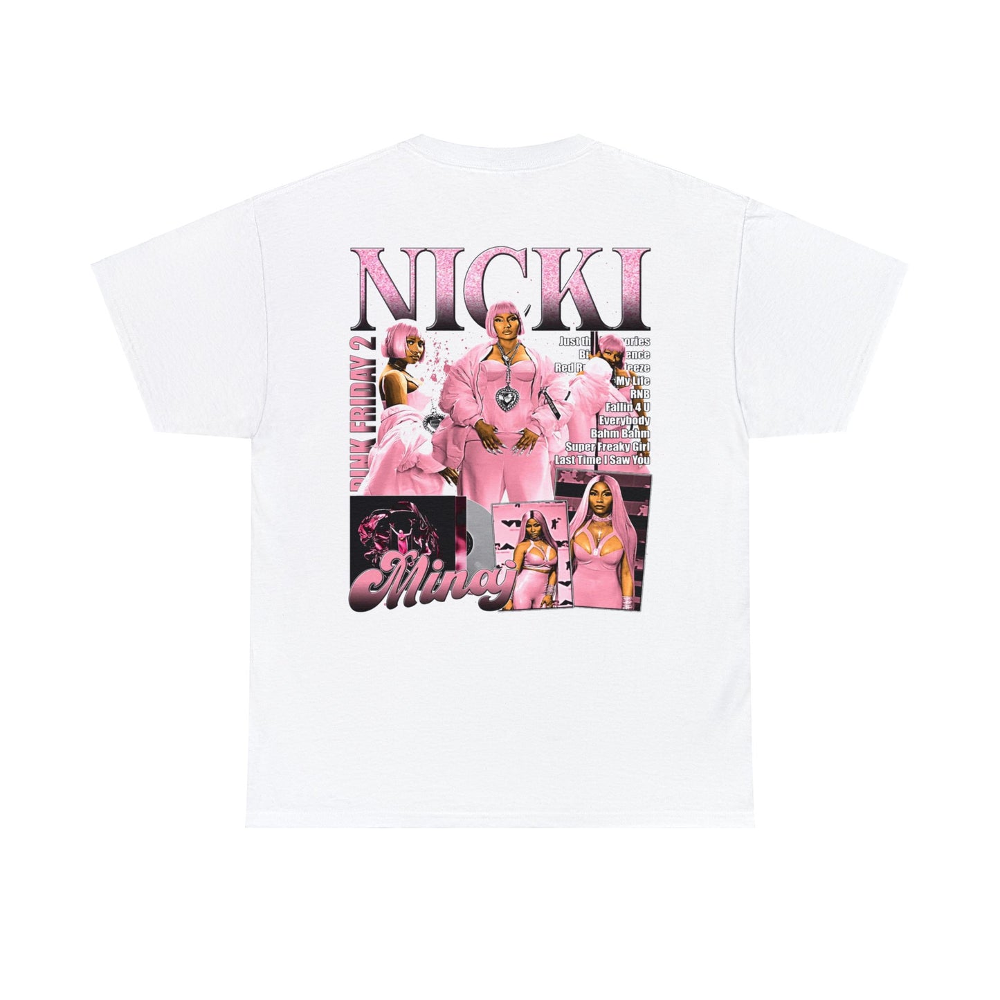 Pink Friday 2 Album Exclusive | Graphic T-shirt | 5 Colors - Heavy Cotton Quality