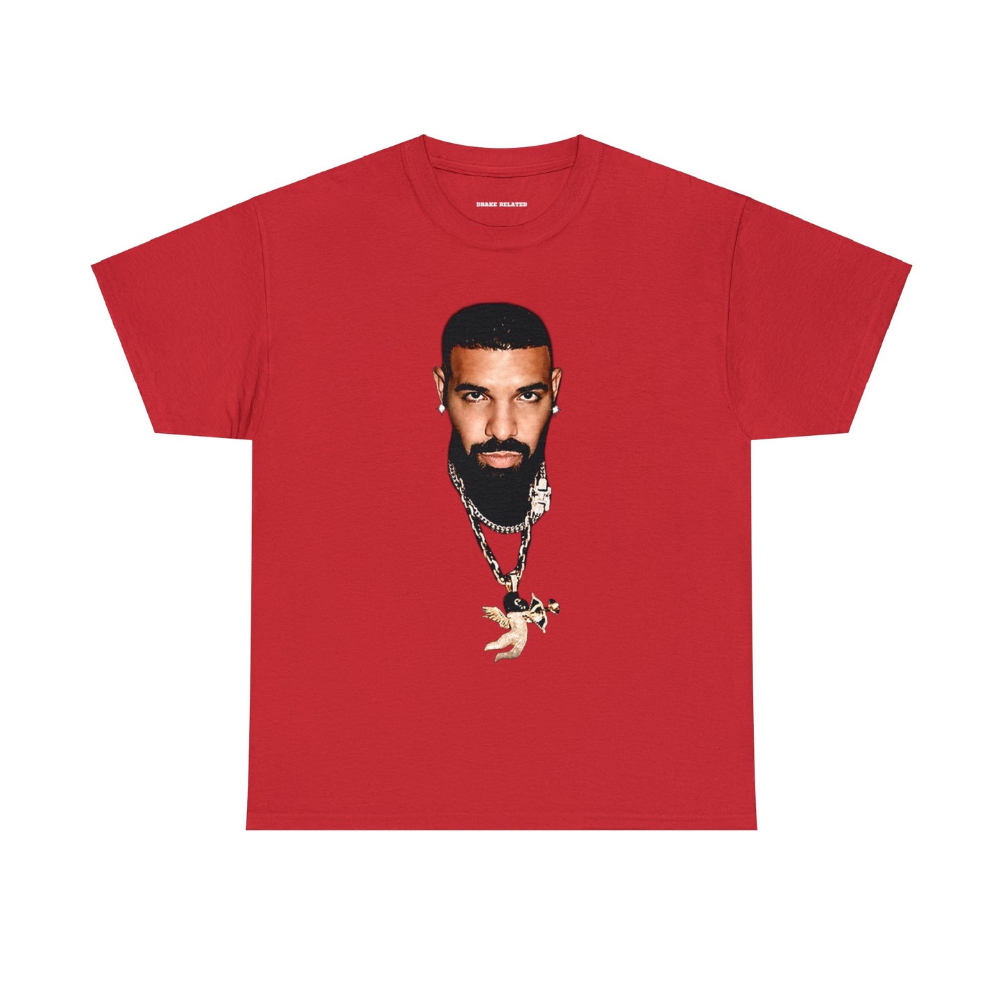 Drake Exclusive | Drake Head Chain T-shirt | 5 Colors - Heavy Cotton Quality