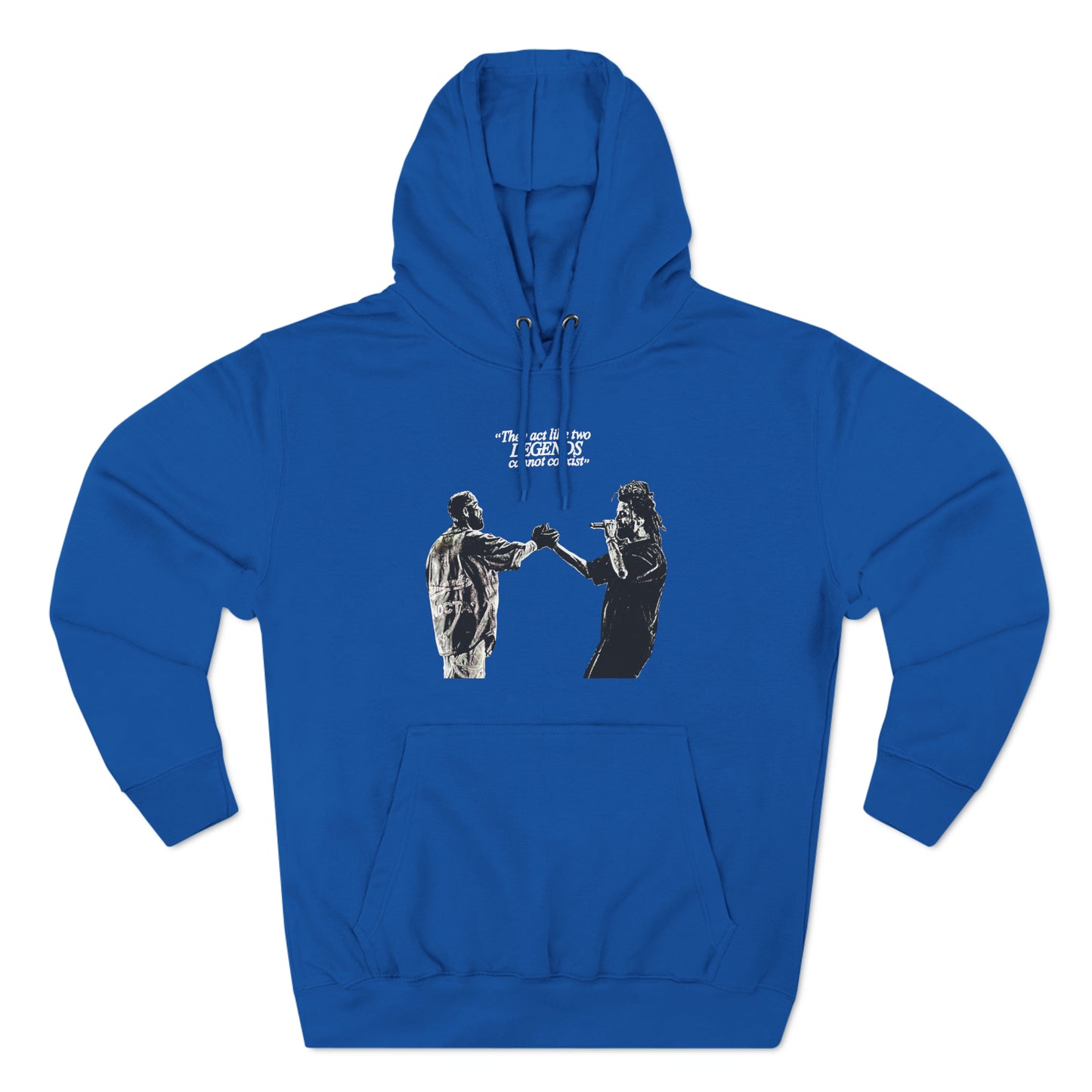 Big As The What Tour | 2 Legends Cannot Coexist Hoodie | 3 Colors - Heavy Cotton Quality