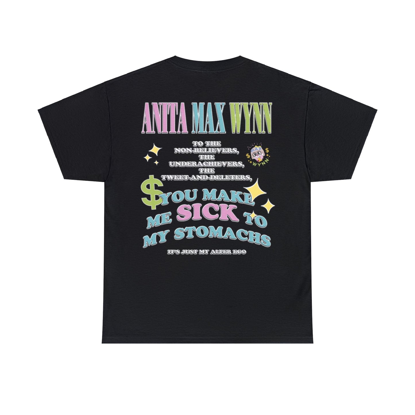 Anita Max Wynn Hat Exclusive Graphic T-shirt | 5 Colors - Heavy Cotton Quality