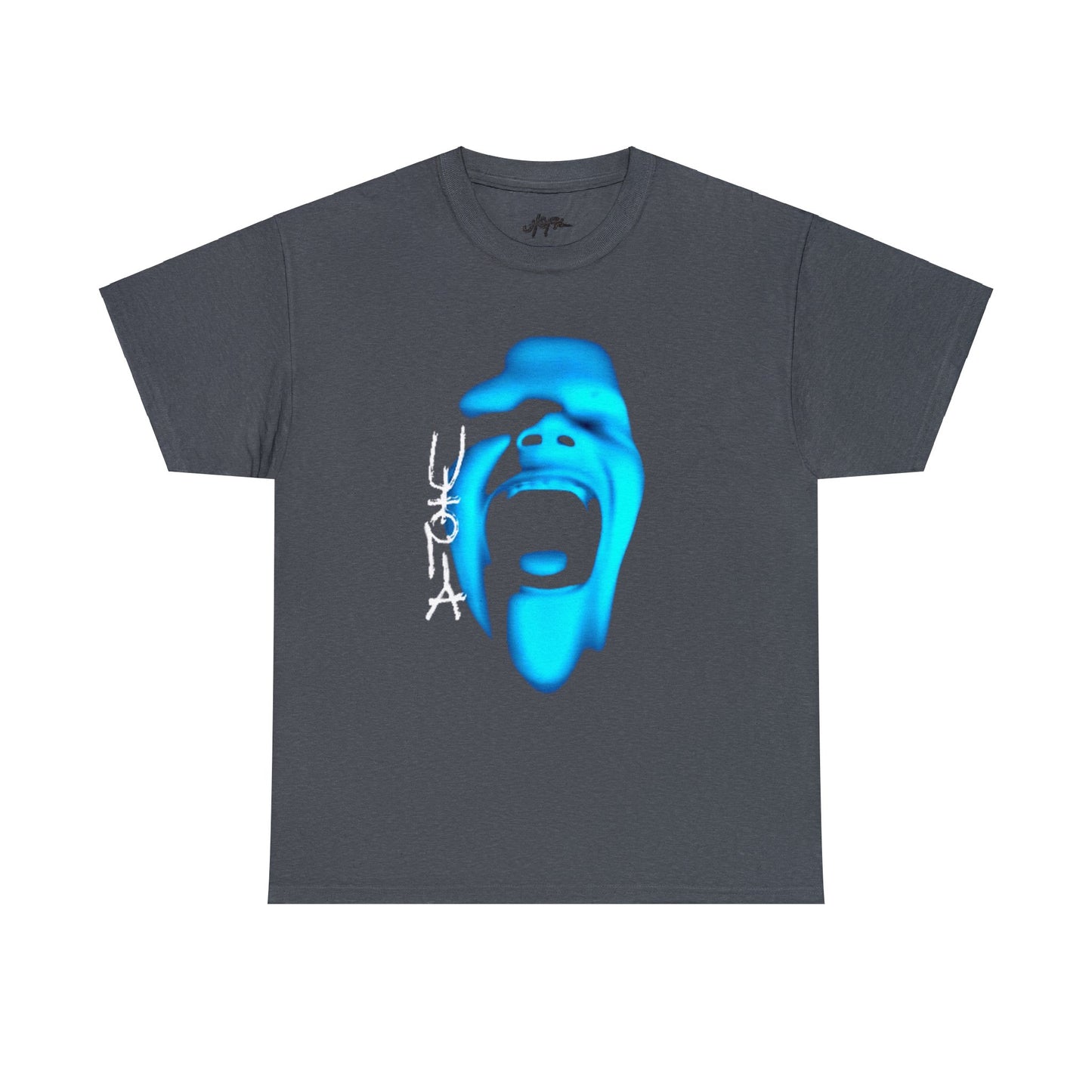 Utopia Merch | Utopia Blue Head Face T-Shirt - Heavy Cotton Quality | 5 Colors