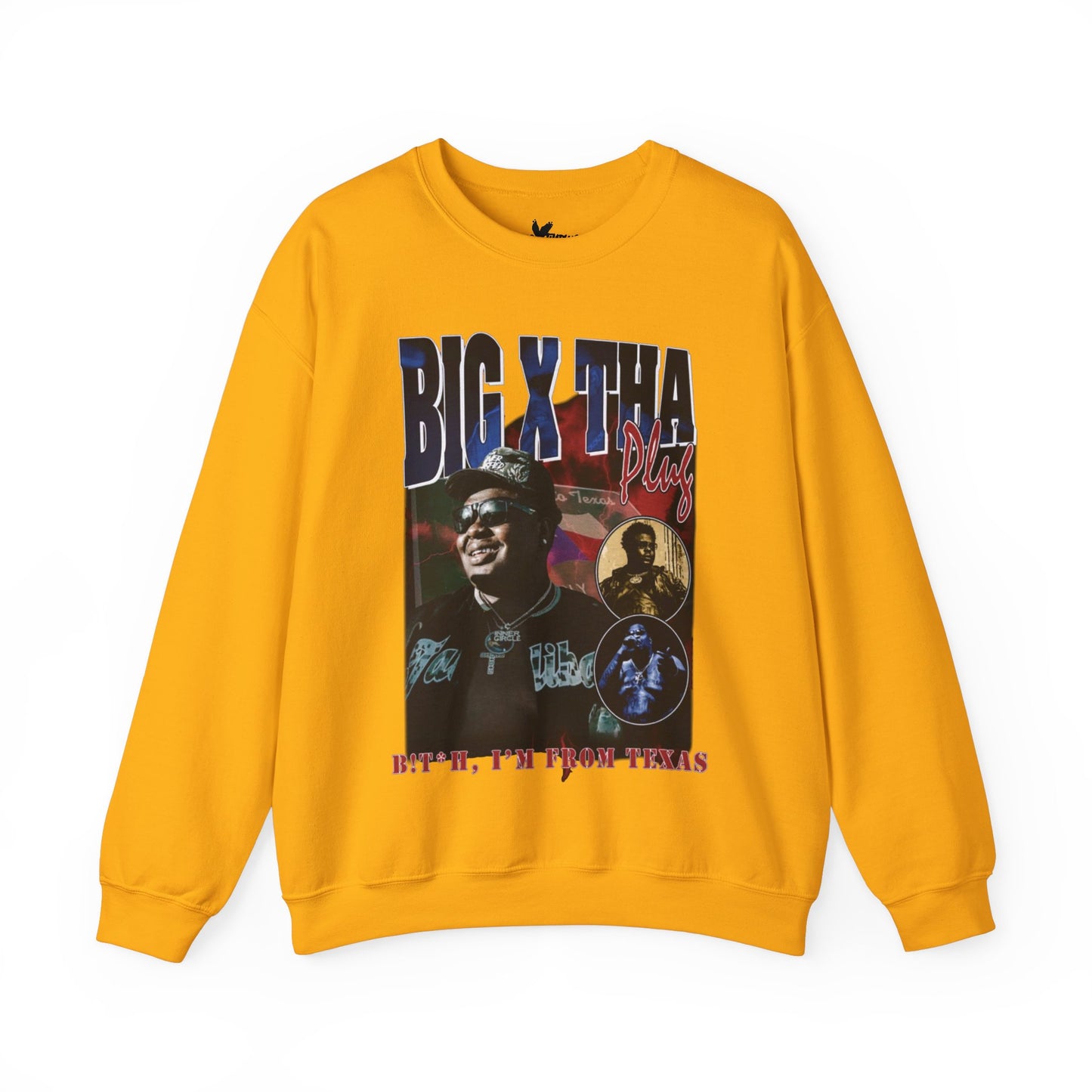 ONLINE EXCLUSIVE | BigXthaplug B*tch I'm From Texas Crewneck Sweater | Take Care Tour Merch