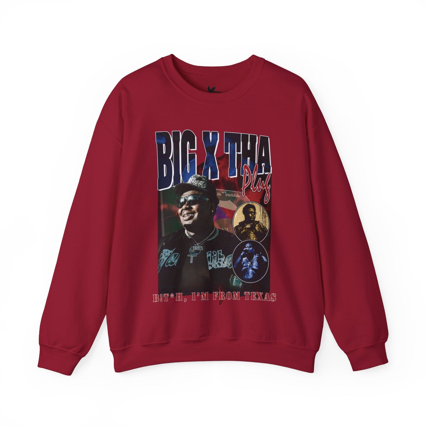 ONLINE EXCLUSIVE | BigXthaplug B*tch I'm From Texas Crewneck Sweater | Take Care Tour Merch