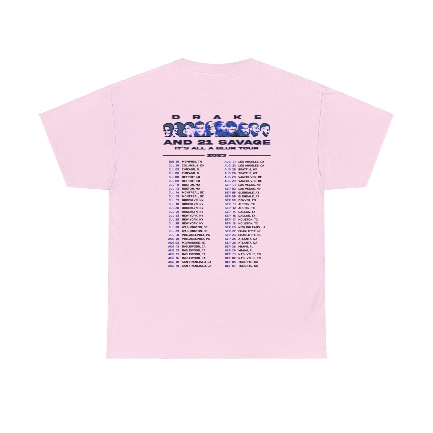 IAAB 2023-2024 Tour | Tour Dates & Cities T-Shirt - Heavy Cotton Quality | 4 Colors