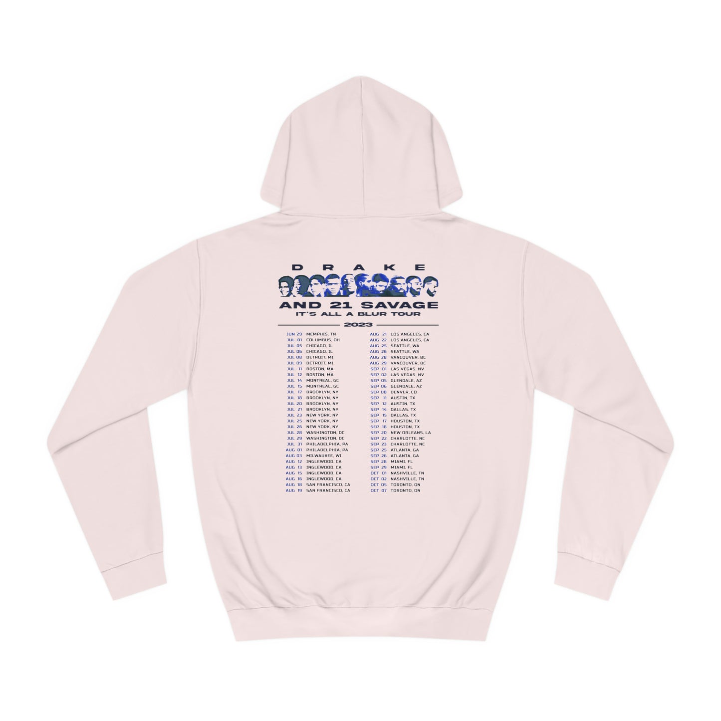 IAAB Tour Merch | Tour Name, Dates & Cities Hoodie | 5 Colors