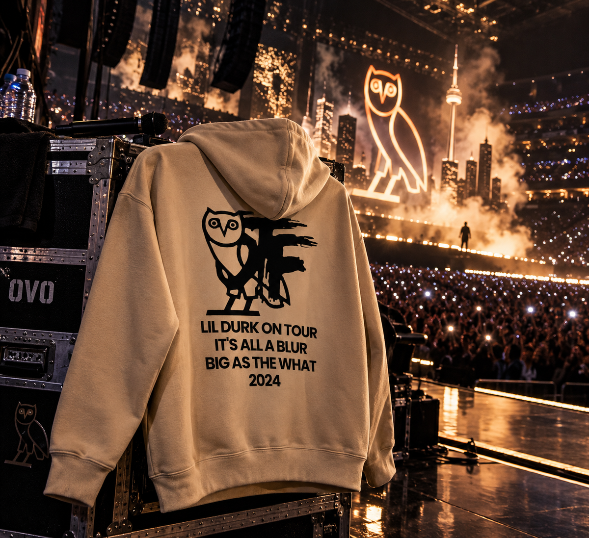 OTF Only The Family On Tour Hoodie | Big As The What Tour | Heavyweight Cotton (10z)