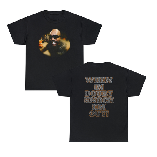 IAAB 2023-2024 Tour | When In Doubt Knock Em Out Heavy Cotton Quality T-Shirt | 6 Colors