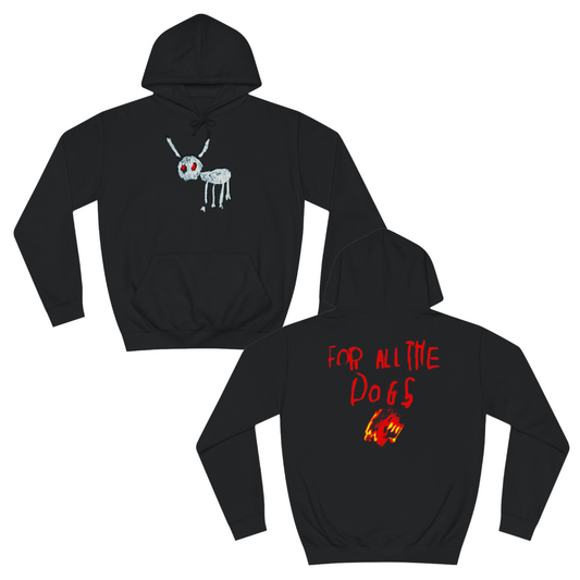 For All The Dogs Album | Heavy Cotton Quality Album Cover Hoodie | 6 Colors