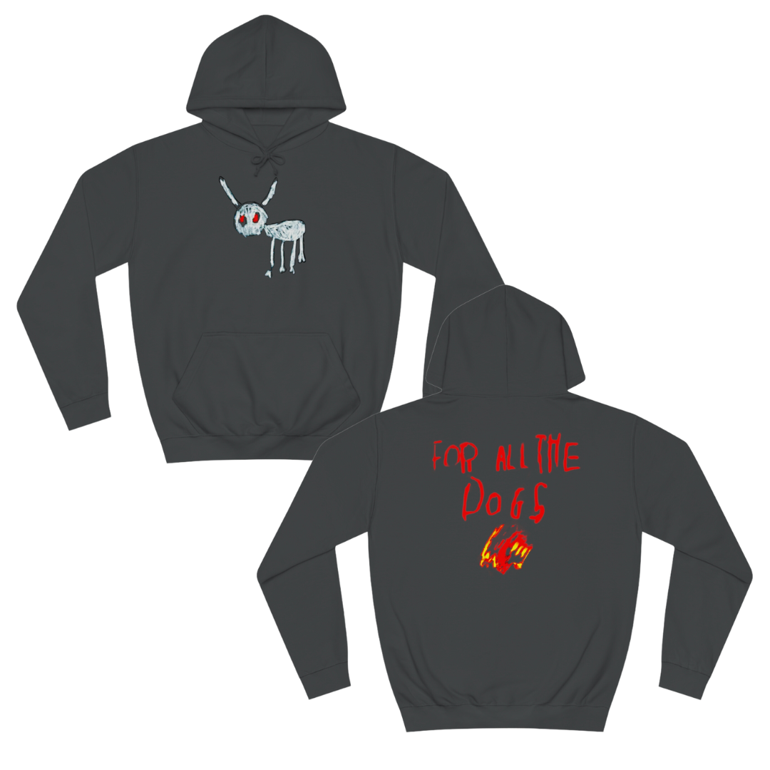 For All The Dogs Album | Heavy Cotton Quality Album Cover Hoodie | 6 Colors