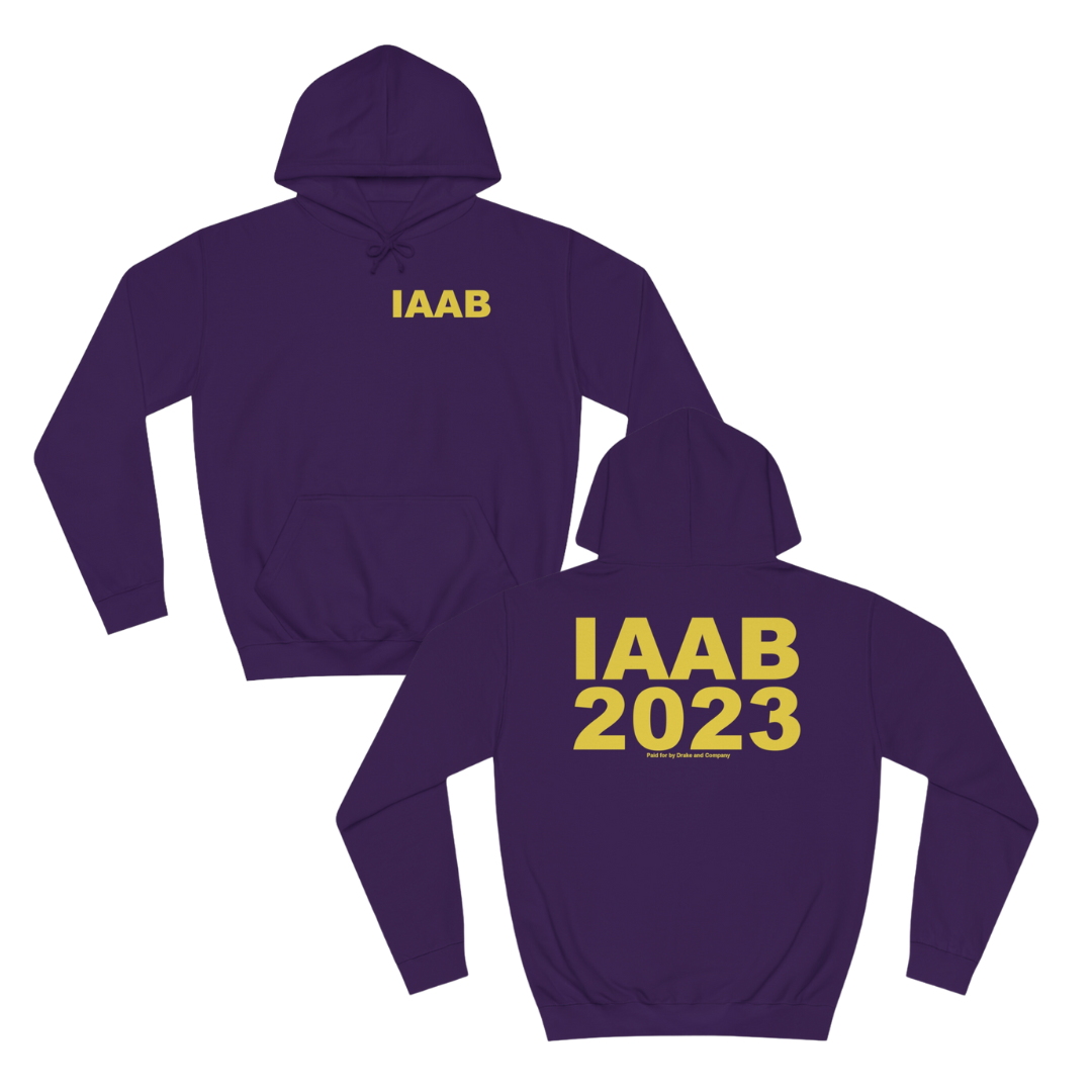 IAAB Tour Merch | Paid For By Drake And Company IAAB Hoodie | 6 Colors