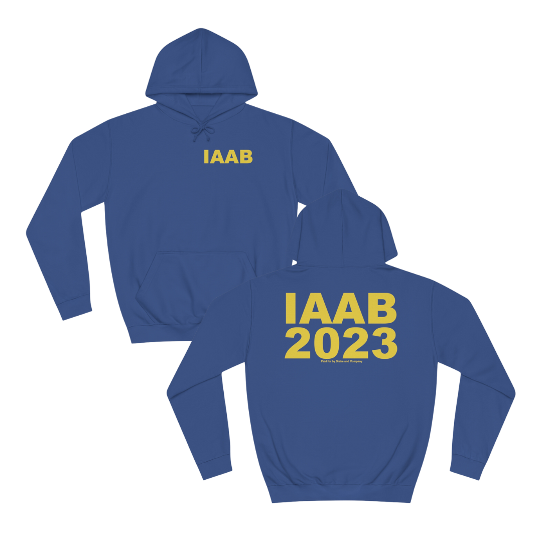 IAAB Tour Merch | Paid For By Drake And Company IAAB Hoodie | 6 Colors