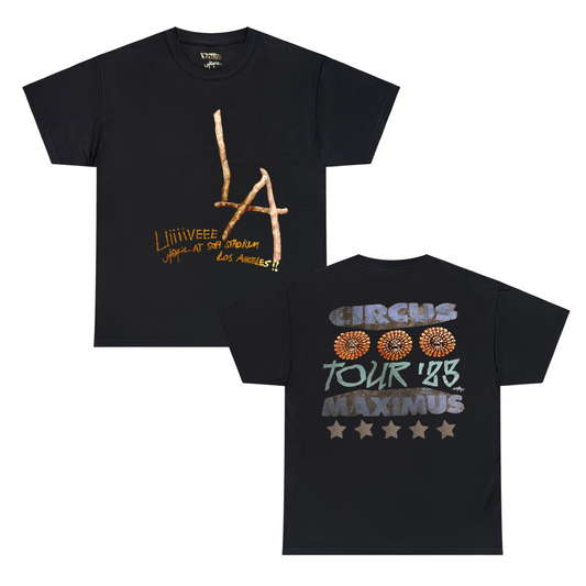 Circus Maximus Tour Merch | Los Angeles Sofi Stadium Exclusive T-shirt | 4 Colors - Heavy Cotton Quality