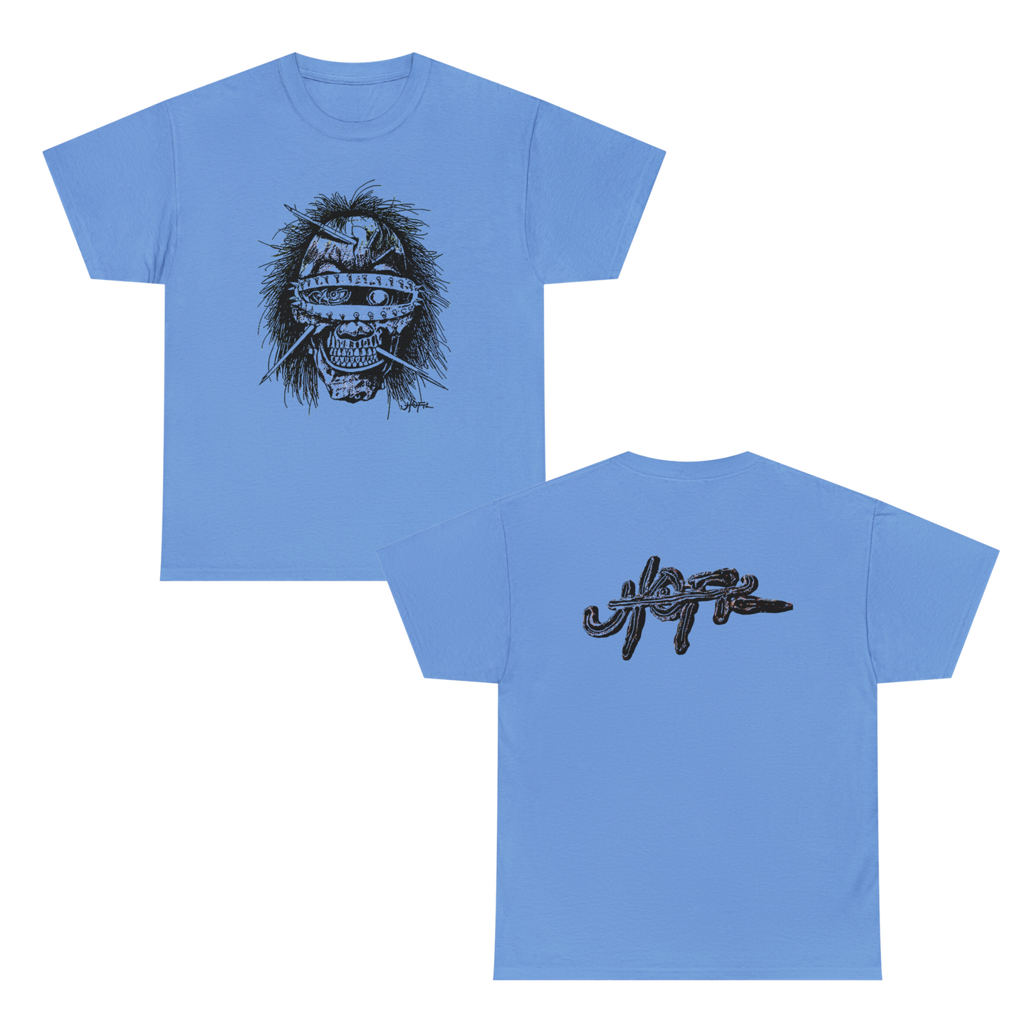 Utopia Merch | C4 Box Set Skull Head T-Shirt | Heavy Cotton Quality - 6 Colors