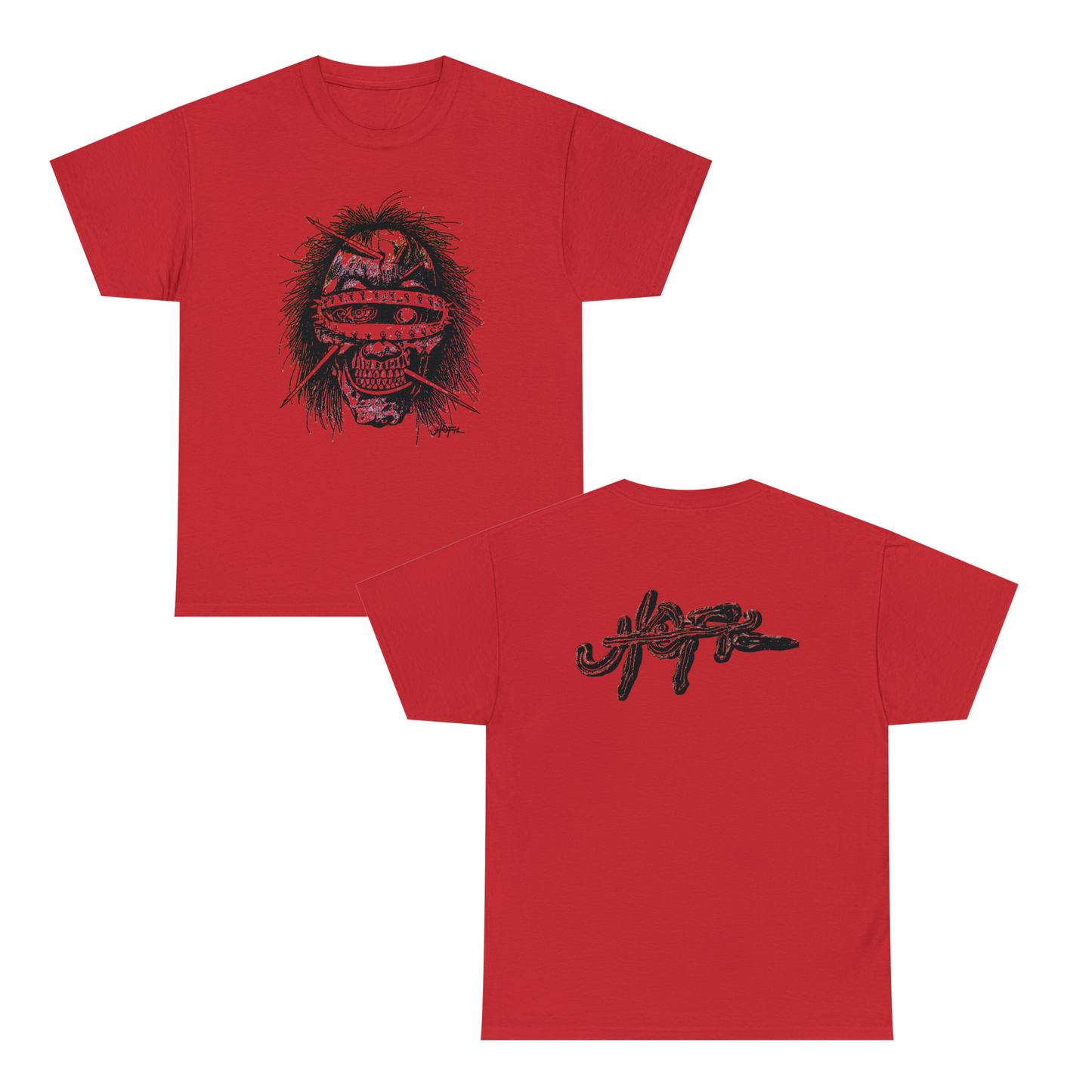 Utopia Merch | C4 Box Set Skull Head T-Shirt | Heavy Cotton Quality - 6 Colors