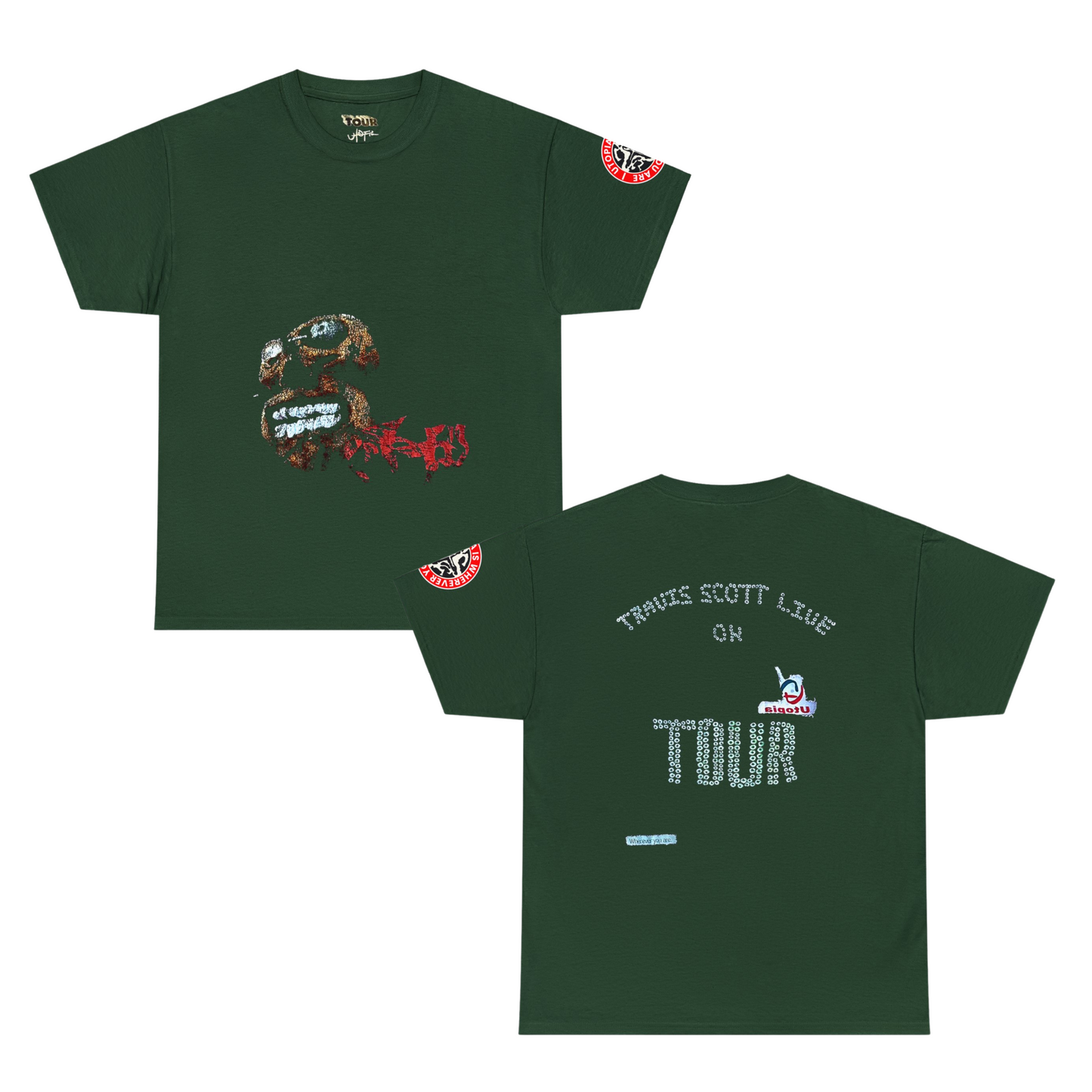 Circus Maximus Tour Merch | VIP Section Exclusive Travis Live On Tour T-shirt | 4 Colors - Heavy Cotton Quality