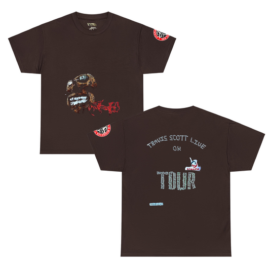 Circus Maximus Tour Merch | VIP Section Exclusive Travis Live On Tour T-shirt | 4 Colors - Heavy Cotton Quality