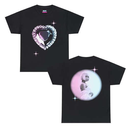 Pink Friday 2 World Tour | Hearts T-shirt | 5 Colors - Heavy Cotton Quality