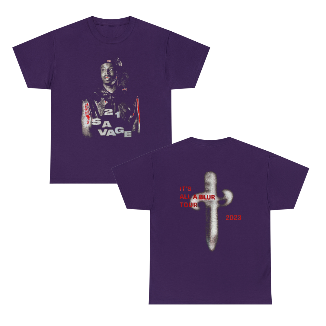 IAAB 2023-2024 Tour | It's All A Blur Tour Knife T-Shirt | Heavy Cotton Quality - 4 Colors